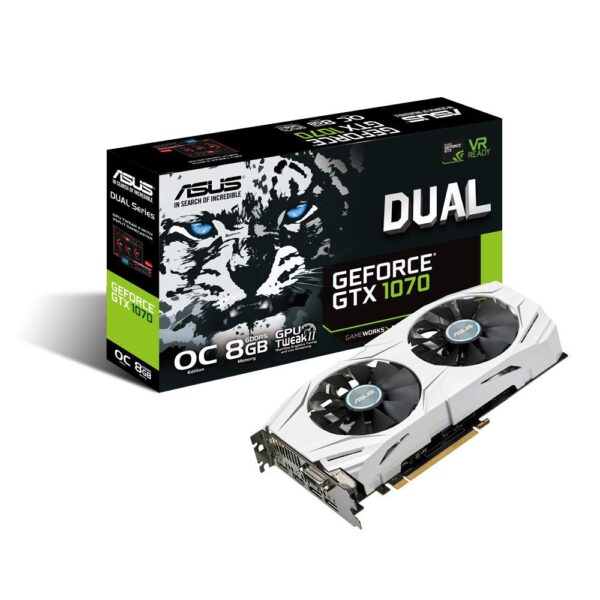 ASUS DUAL GTX 1070 OC 8GB GDDR5 (Preowned)